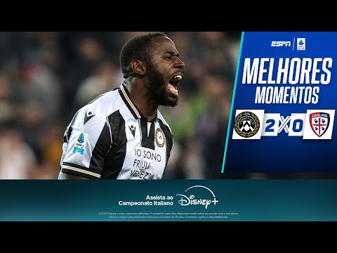 UDINESE vence Cagliari por 2 a 0 no Italiano, com direito a GOLAÇO e PEDALADA | Melhores Momentos
