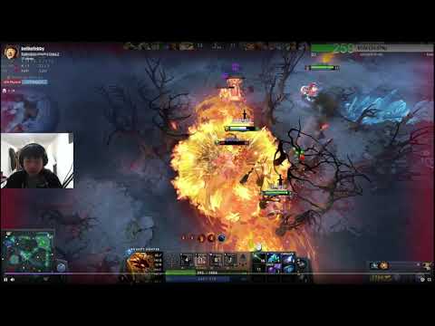 "Be like Febby" - funny reaction after failed kill attempt on enemey Huskar