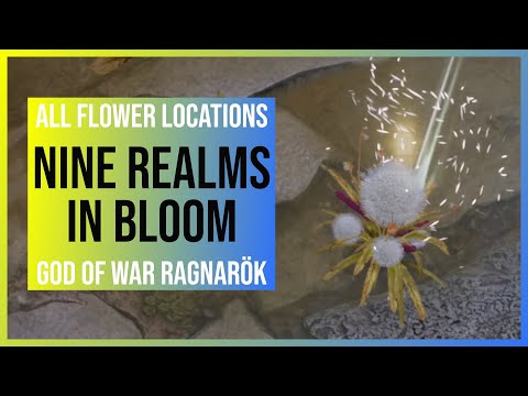 God of War Ragnarok: Nine Realms in Bloom | All 9 Flower Locations (The Florist Trophy)