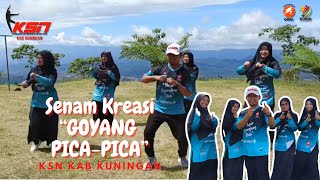 Download lagu Senam Kreasi 'Goyang Pica Pica' || OW. View Sukageuri || Choreo by Coach Wan_Ju mp3