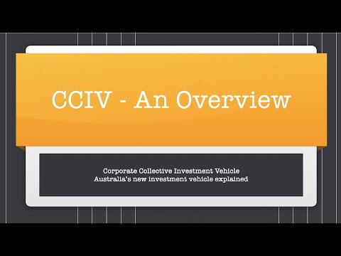 CCIV  The new Australian Investment Vehicle - A 5-minute overview - Have your own Investment Vehicle