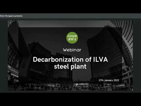 Decarbonization of ILVA steel plant Webinar