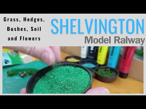 How to Make FREE / CHEAP Model Railway Scenery: Grass, Flowers, Soil, Bushes & Hedges on a Budget!