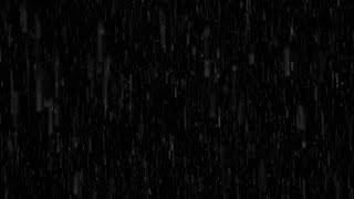 RAIN to Sleep Immediately & End Insomnia - Dark Screen - Rain to Block Noises ,sleep,relax,study