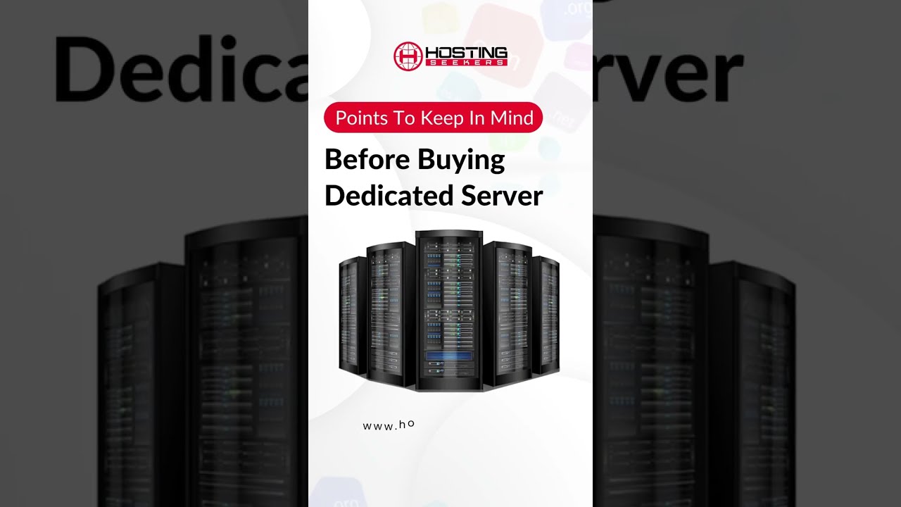 Best Dedicated Server Hosting | Point to Keep in Mind Before Buying Dedicated Server