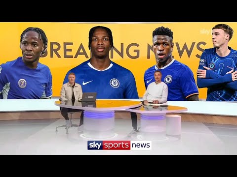 TRANSFER CONFIRMED: Chelsea Complete Vinicius Jr & Jeremy Deals as Palmer and Raheem Sterling Depart