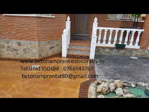 Beton Amprentat Bălcești -Vâlcea Tel.0761350488 -0766543767