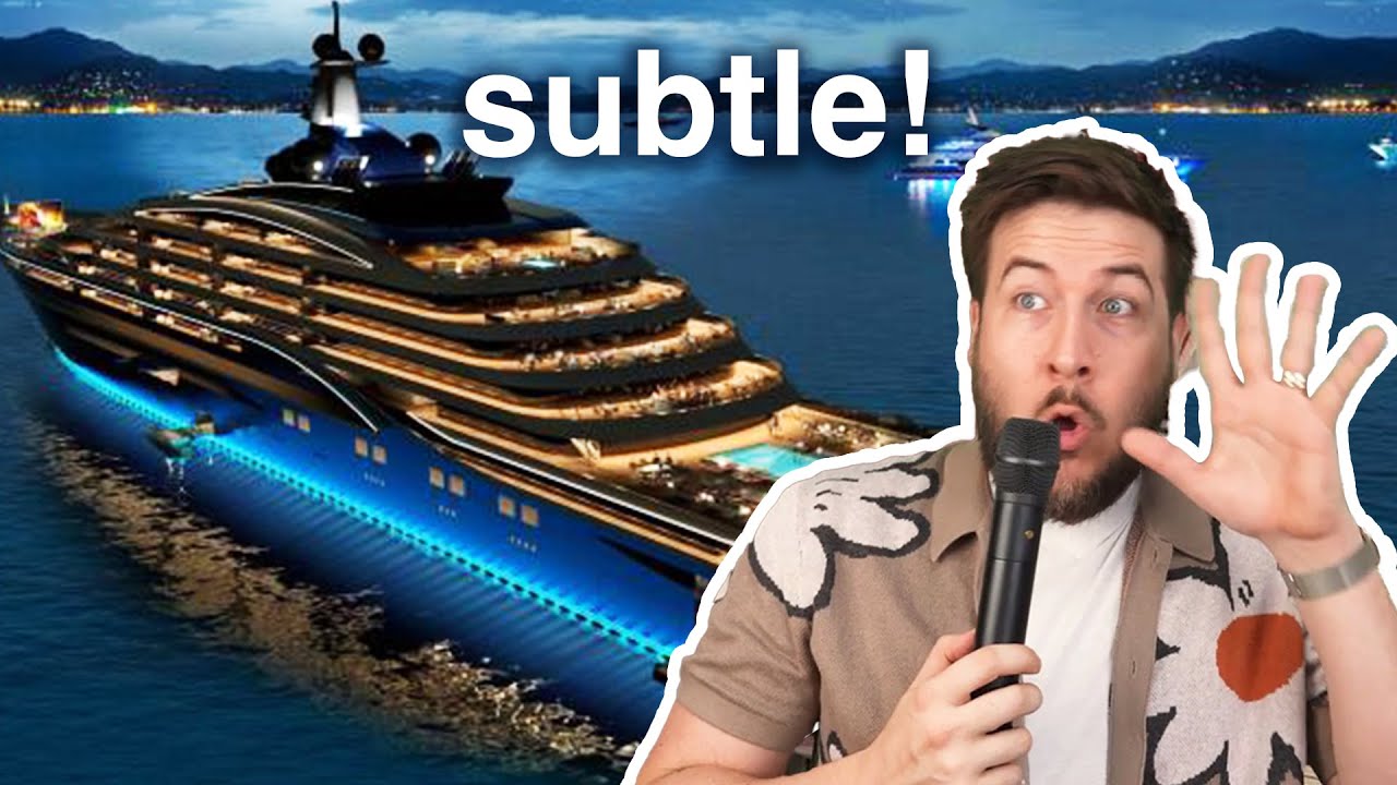 Making Fun of Big Dumb Luxury Yachts