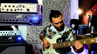 Video thumbnail for Aguilar Tone Hammer 500W vs. AG 700W Bass Cabinet Head [Demo & Review] by Chad Wesselkamper