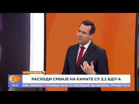 Kome i koliko Srbija duguje I RTS Jutarnji program