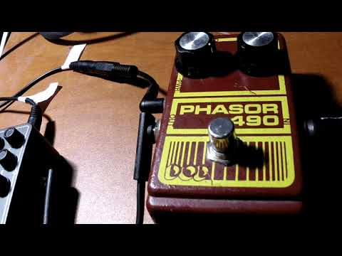 DOD Phasor 490 Phase Shifter - Vintage 80's With Box And Adapter image 7