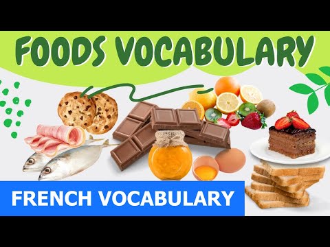 Food vocabulary in French - French vocabulary with pictures - Learn French with Tama #40