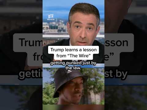 Trump learns a lesson from 'The Wire'
