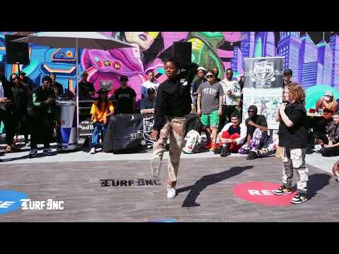 Milo vs Baby N Battle 12 TOP 32 KING of TURFinc 10 year anniversary #dancebattle