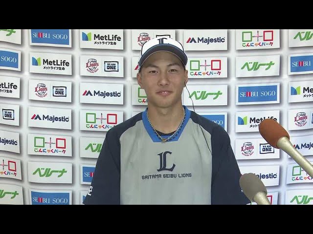 【春季キャンプ】自身初のA班合流となったライオンズ・長谷川信哉のインタビュー 2022年2月6日 埼玉西武ライオンズ
