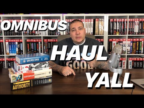 OMNIBUS Comic Book Haul | Vagabond | Vinland Saga | Superman | Authority