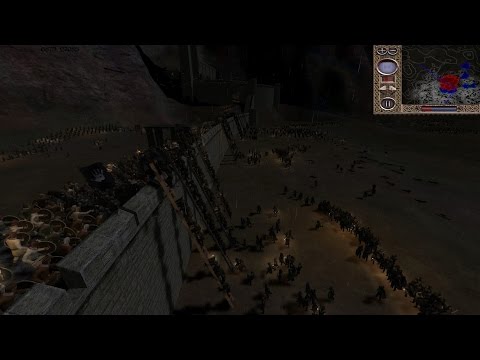 --SIEGE OF THE HORNBURG-- Realistic Battle at Helm's Deep w/ 10,000 Uruk-hai