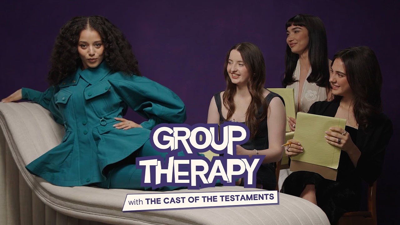 How Chase Infiniti Convinced Leonardo DiCaprio To Make a TikTok & More 'The Testaments' Cast Tea