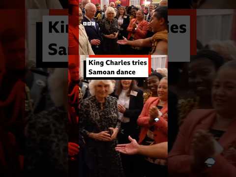 Watch the video | King Charles tries Samoan dance. #King #Samoa #Royals #BBCNews
