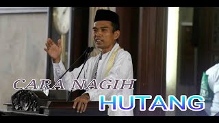 Download lagu CARA NAGIH HUTANG | Ust. Abdul Somad, Lc.MA mp3 Download lagu CARA NAGIH HUTANG | Ust. Abdul Somad, Lc.MA mp3