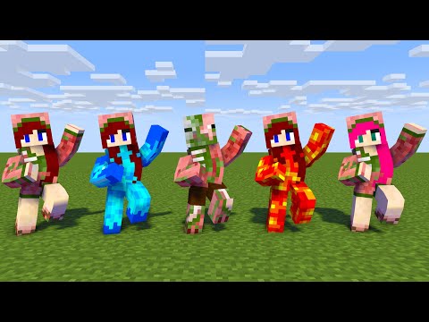 MONSTER SCHOOL | K/DA - POP STARS PIGMAN FAMILY | MINECRAFT ANIMATION