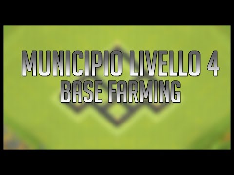 Clash of Clans - Base Farming | Municipio livello 4