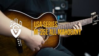 Video thumbnail for Guild USA Series M-25E All Mahogany Demo ('Eagles - Desperado' Arranged by Guitarist '김세진') by Music Force Official