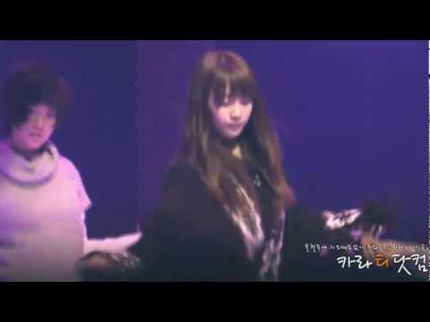 Rehearsal FANCAM | 101231 KARA カラ - Fergalicious {JiYoung Focused} @ ΚΒS Gayο Daejυn