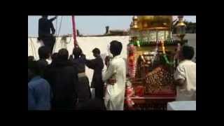 preview picture of video 'Alam e Mola Ghazi Sarkar at Bhiria road sindh 07 moharam 2014'