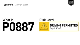 Meaning of OBD p0887
