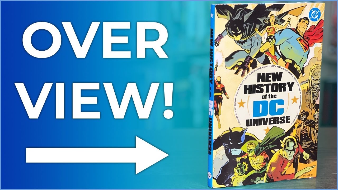 New History of the DC Universe Hardcover Overview
