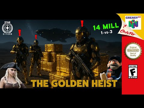 IMPOSSIBLE: $14M Cargo Heist in Star Citizen - Can A Solo Pirate Take On 3?!