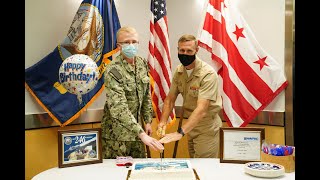 NAVFAC Washington celebrates the Navy's 246th birthday