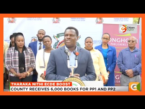 Tharaka Nithi County receives 6,000 books for ECDE from ChildFund, ChildRise, and Longhorn Publishers