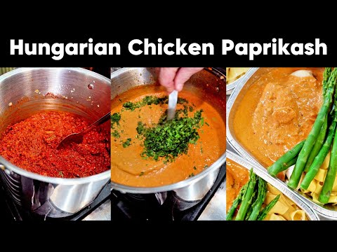 Hungarian Chicken Paprikash Recipe