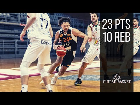 Lo mejor del debut de Michael Carrera con Força Lleida - 23 puntos y 10 rebotes || Liga LEB Oro