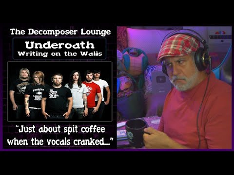 UNDEROATH Writing On The Walls ~ Composer Reaction The Decomposer Lounge Music Reactions
