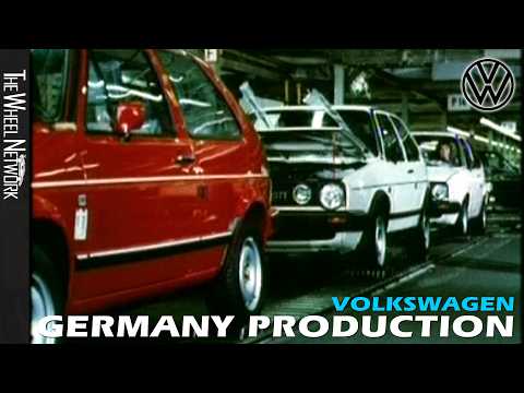 Volkswagen Golf 2 Produktion in Wolfsburg