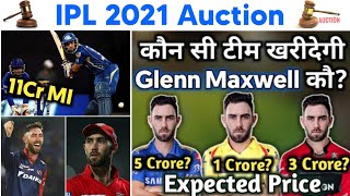 IPL 2021 - Which team will buy Glenn Maxwell in IPL 2021 Auction || Maxwell Expected Price