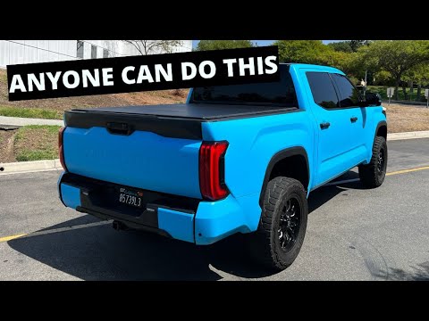 Rough Country Bed Cover Install 2022 Tundra