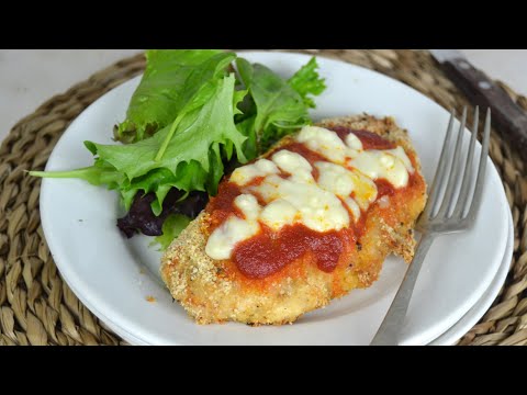 Pechugas de POLLO A LA PARMESANA ¡sin freir! Sanas y riquísimas