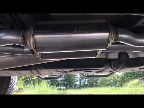 Toyota tundra, X pipe dual exhaust carver tr,