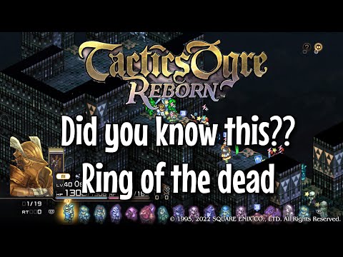 Where to find the 'Ring of the dead' in Tactics Ogre Reborn