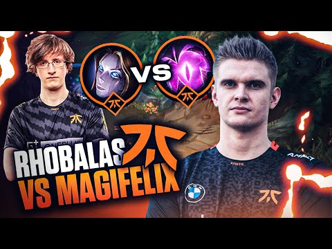 FNC RHOBALAS contre FNC MAGIFELIX sur mon MATCHUP PRÉFÉRÉ | Vel'koz VS Orianna - 250 LP