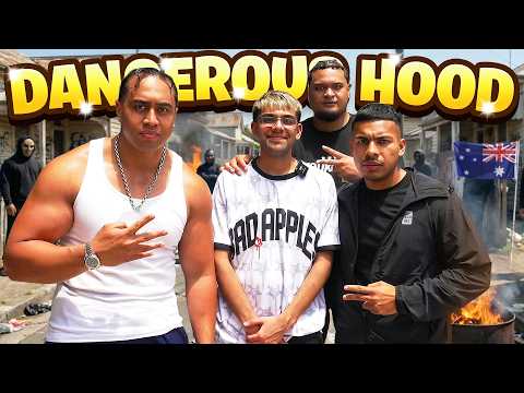 N3on Visits The Most Dangerous Hood In Australia W/ Onefour...