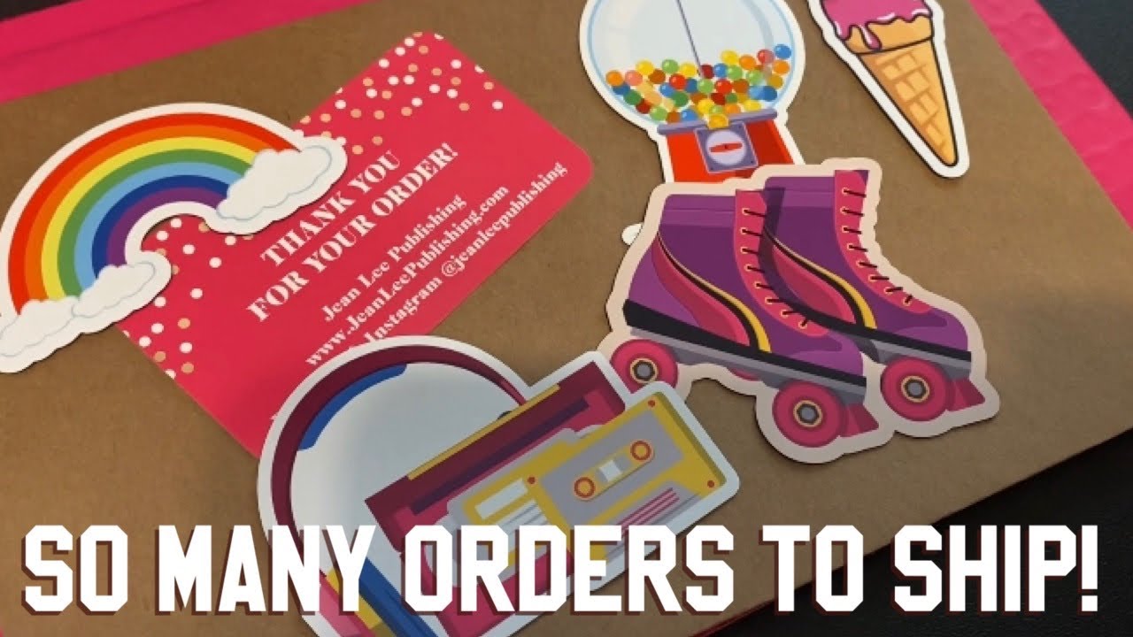 Week in the Life of an Etsy Sticker Shop Owner | May 22-28