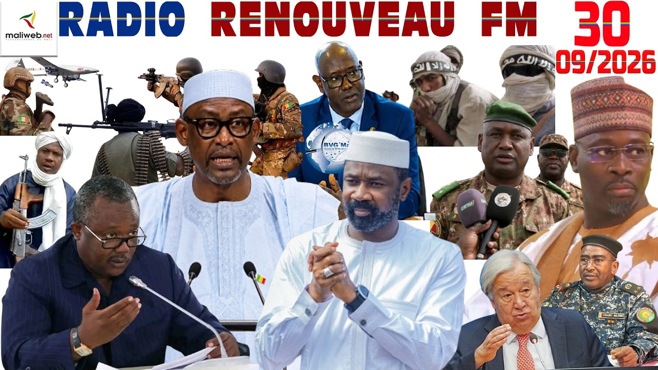 La Revue de Presse de la RADIO RENOUVEAU FM du 30 Septembre 2026
