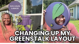 Changing My Greenstalk Garden Layout! | New Color Launch