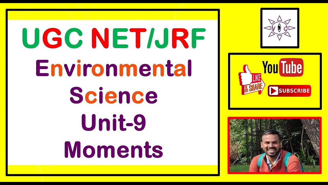 NTA UGC NET/JRF Environmental Sciences | Unit-9 | Lecture 3 | Moments