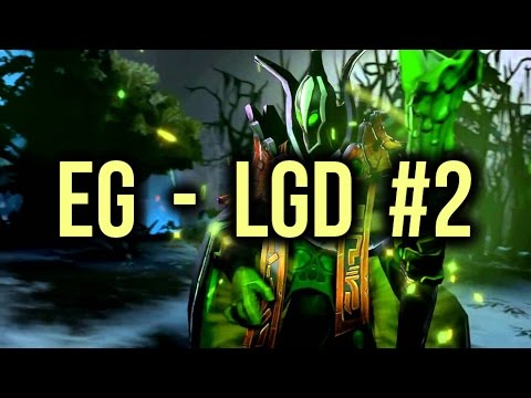 EG (Evil Geniuses) vs LGD Dota 2 Highlights TI5/The International 5 Semifinal Game 2